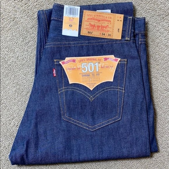 levis 501 34x36